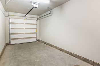 Inside of Garage at Colorado Springs Apartments for Rent in El Paso County